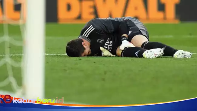 Cedera Thibaut Courtois Real Madrid